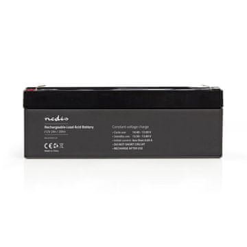 Nedis Akumulatorska svinčeno-kislinska baterija | Svinčeno kislina | Polnilna | 12 V | 2000 mAh