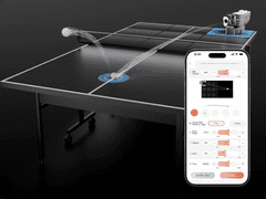 NOVA Robot za namizni tenis Pongbot S Pro, črn