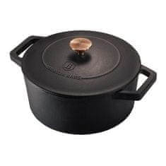 Berlingerhaus Ponev BH-6492 litoželezna s pokrovom 24 cm kolekcija Black Rose