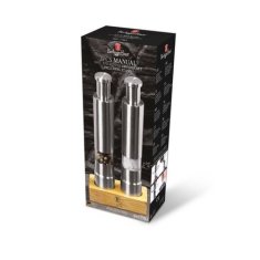 Berlingerhaus Mlinček za poper in sol BH-7783 Pepper and salt mill in wooden stand