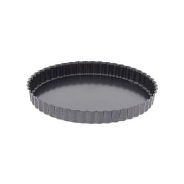 de Buyer Model za torto 4705.32, grooved, solid bottom, iron material, non-stick, diameter 32 cm