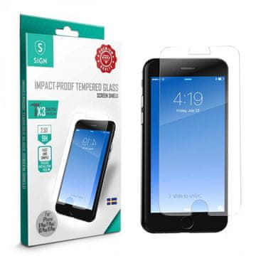 Sign Zaščitno steklo iz kaljenega stekla za iPhone 6/6S/7/8/SE 2