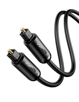 Ugreen Optični avdio kabel UGREEN Toslink, 3m - črn