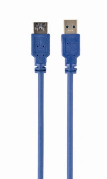 Gembird USB kabel[USB 3.0] - USB A (M) - USB A (F) podaljševalni kabel, 1,8 m, Modra (CCP-USB3-AMAF-6)
