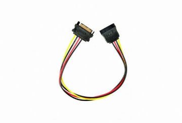 Gembird Napajalni kabel SATA 3 (M) - SATA 3 (F) kabel, 0,3 m (CC-SATAMF-01)