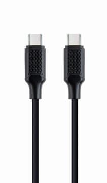 Gembird USB kabel[USB 2.0] - USB C (M) - USB C (M) kabel, 1,5 m, črna (CC-USB2-CMCM60-1.5M)