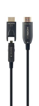 Gembird HDMI kabel [HDMI 1.4] - HDMI (M) - HDMI (M) kabel, 50 m, črna (CCBP-HDMID-AOC-50M)