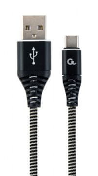 Gembird USB kabel[USB 2.0] - USB A (M) - USB C (M) kabel, 2 m, črna (CC-USB2B-AMCM-2M-BW)