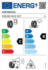 Continental Zimska pnevmatika 195/65R15 91T TS870 WinterContact DOTXX26 03554600000
