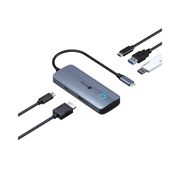IcyBox IB-DK4081-SO Travel Docking USB-C priklopna postaja