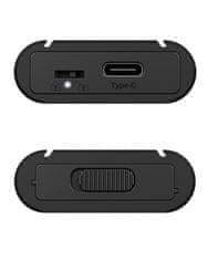 IcyBox IB-1807MT-C31 ohišje za 1x M.2 NVMe SSD z vmesnikom USB 3.2 Gen 2 Type-C in zaščito pred pisanjem