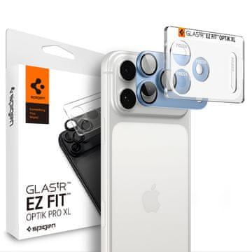 Spigen Spigen Optik Pro XL zaščita kamere iPhone 18 Pro - Svetlo modra