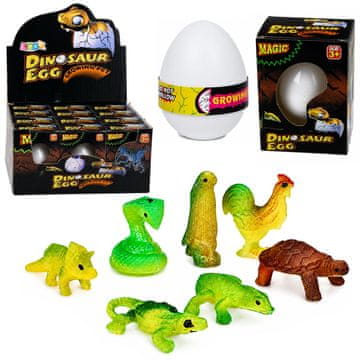 slomart LEAN TOYS Magično jaje - izlegajoči se dinozaver v vodi, 6,5 cm