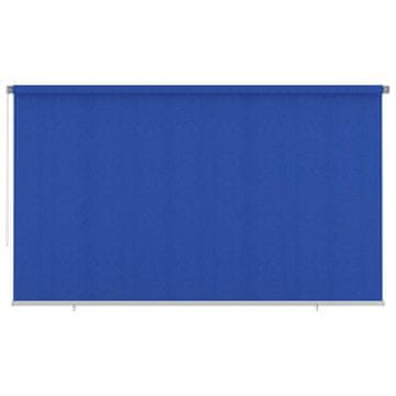 Vidaxl Zunanja rolo senčila 405 (Š) x 230 (V) cm modra HDPE