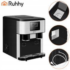 Ruhhy 3v1 barski LCD aparat za izdelavo ledenih kock 1.8L ledomat drobilnik in dispenser vode