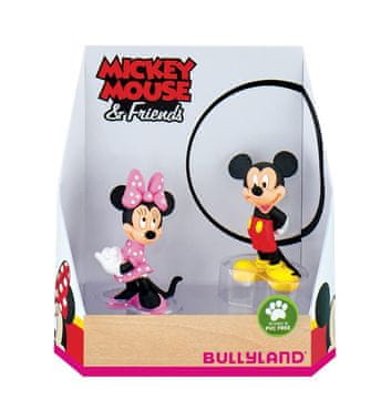 Bullyland Komplet Mickey in Minnie, 2 kosa