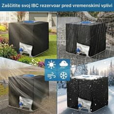 Smania Zaščitna prevleka za IBC cisterno 1000 L TankGuard - Črna
