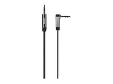 Belkin Belkin 3,5 mm ploski Aux avdio kabel 0,9 m - črn