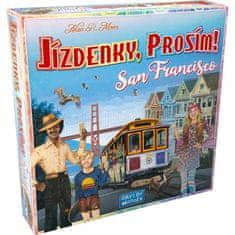 ADC Blackfire Vozovnice, prosim! San Francisco – namizna igra, 2–4 igralci, 8+
