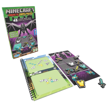 Ravensburger ThinkFun Minecraft magnetna potovalna miselna igra
