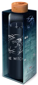 Epee Steklena steklenica 580 ml s silikonskim ovitkom The Witcher
