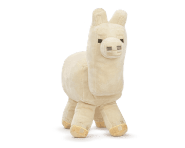 Barrado Minecraft – White Llama plišasta igrača 30 cm