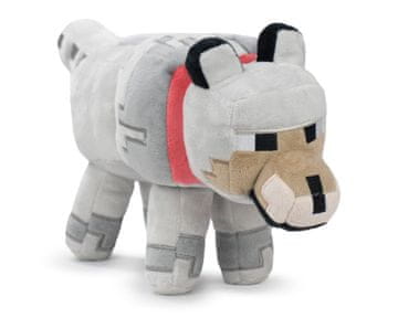Barrado Minecraft – Grey Wolf plišasta igrača 30 cm