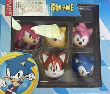 Epee Mini zbirateljski komplet Squishme Sonic – 5 figuric