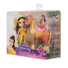 Alltoys Disneyjeva lutka princesa Zlatolaska/Belle s konjem Maximus/Philippe
