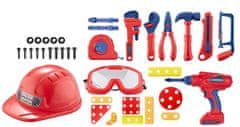 Alltoys 38-delni otroški komplet orodja z vrtalnikom