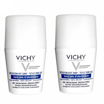 Vichy Komplet krogličnih dezodorantov za občutljivo kožo 2 x 50 ml