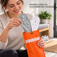 SOLFIT® Ortopedski vložki z masažnimi točkami | Siva 39-40