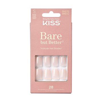KISS Gelski nohti Bare-But-Better Nails Nudies 28 kosov