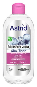 Astrid Micelarna voda 3v1 za suho in občutljivo kožo Soft Skin 400 ml