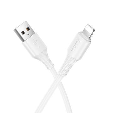 Hoco USB-A–Lightning kabel Hoco 2,4 A, 1 m, X120, bel