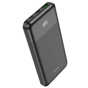 Hoco Powerbank Hoco 10000 mAh QC3.0 PD 3A 20W J102, črn