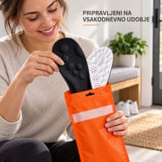 SOLFIT®  Ortopedski vložki z masažnimi točkami | Črna, 41 - 42