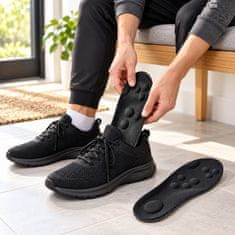 SOLFIT®  Ortopedski vložki z masažnimi točkami | Črna, 41 - 42