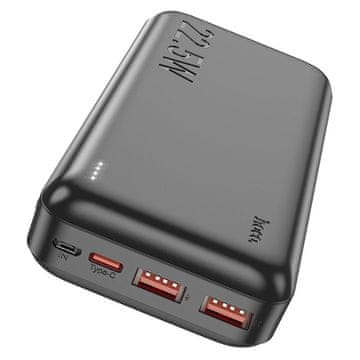 Hoco Powerbank Hoco 20000 mAh QC PD 3A 22,5 W J101A, črn