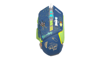 Spawn GAMING RGB MIŠKA - RICK AND MORTY