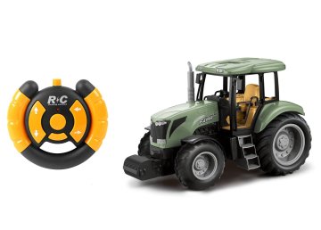 R/C traktor 24 cm na 2,4 GHz bateriji s polno funkcijo in polnjenjem USB