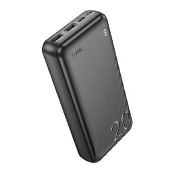 Hoco HOCO powerbank 20000 mAh 2A J123A črn