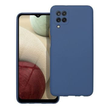 OEM Silikonski etui za Samsung A12, modre barve