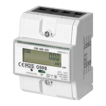 Orno Trifazni števec električne energije, 80A, MID OR-WE-531