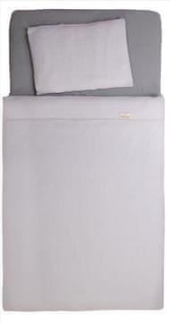 BabyMatex 3-delni posteljni komplet 100x135 MUSLIN siv