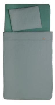 BabyMatex 3-delni posteljni komplet 100x135 MUSLIN zelen