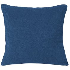 Prevleka za vzglavnik 40x40 za Jasiek Terry, temno modra