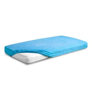 Frotirni nastavljivi list 210/220x190/200 PREMIUM svetlo moder