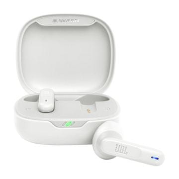 JBL Brezžične ušesne slušalke JBL Wave Flex JBLWFLEXWHT, bele