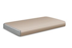 Satenasta rjuha 160x210 BREZ elastike Zlata kolekcija bež